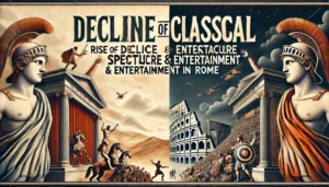 Read more about the article Decline of Classical Drama: Rise of Spectacle & Entertainment in Rome